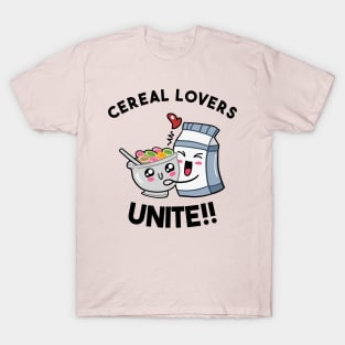 Cereal Lovers Unite T-Shirt